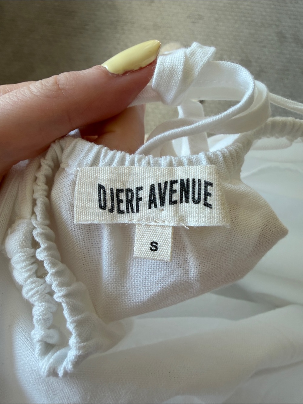 Djerf Avenue White Maxi Slip Gown - Picture 5 of 5